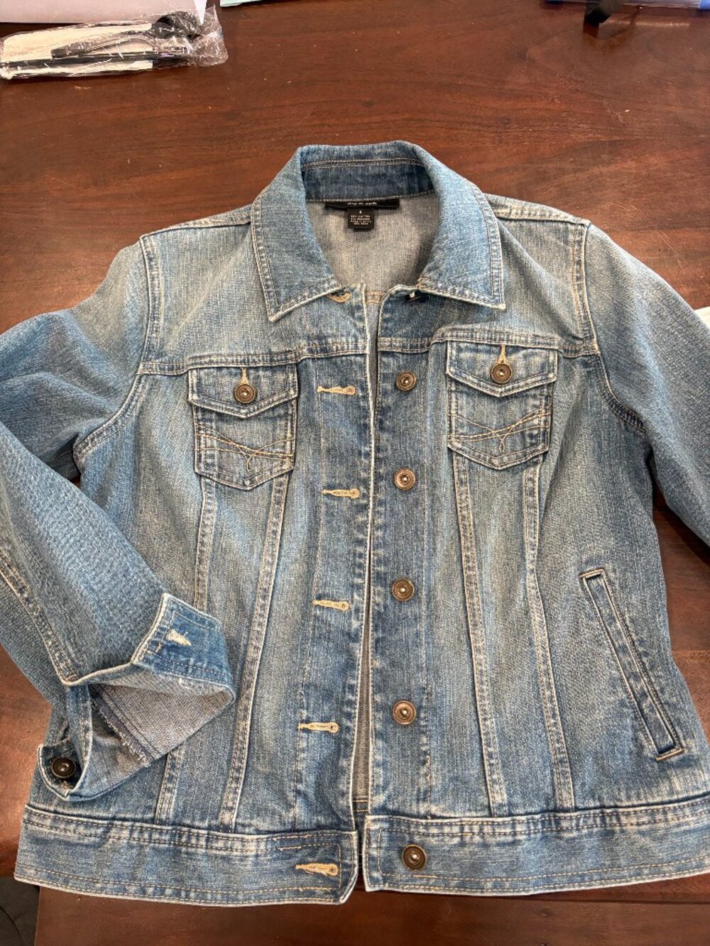 Style & Co demin jacket, Wns Sz S Petite